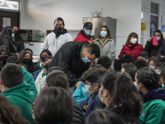 Visita del Alcalde de Paine