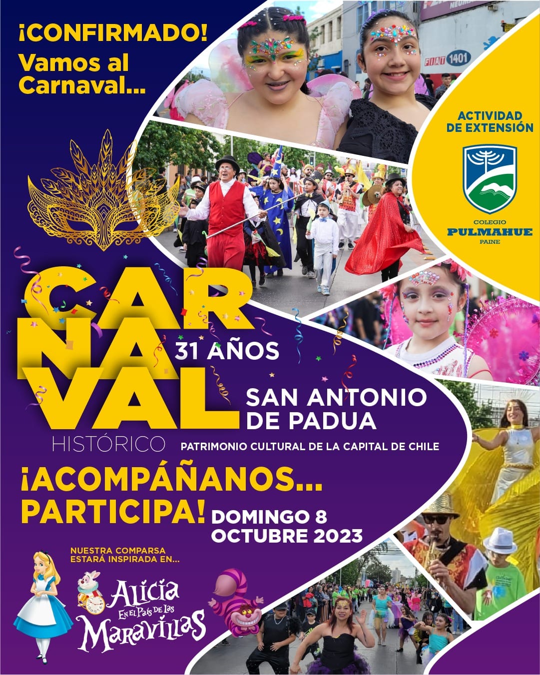Confirmados al Carnaval San Antonio de Padua