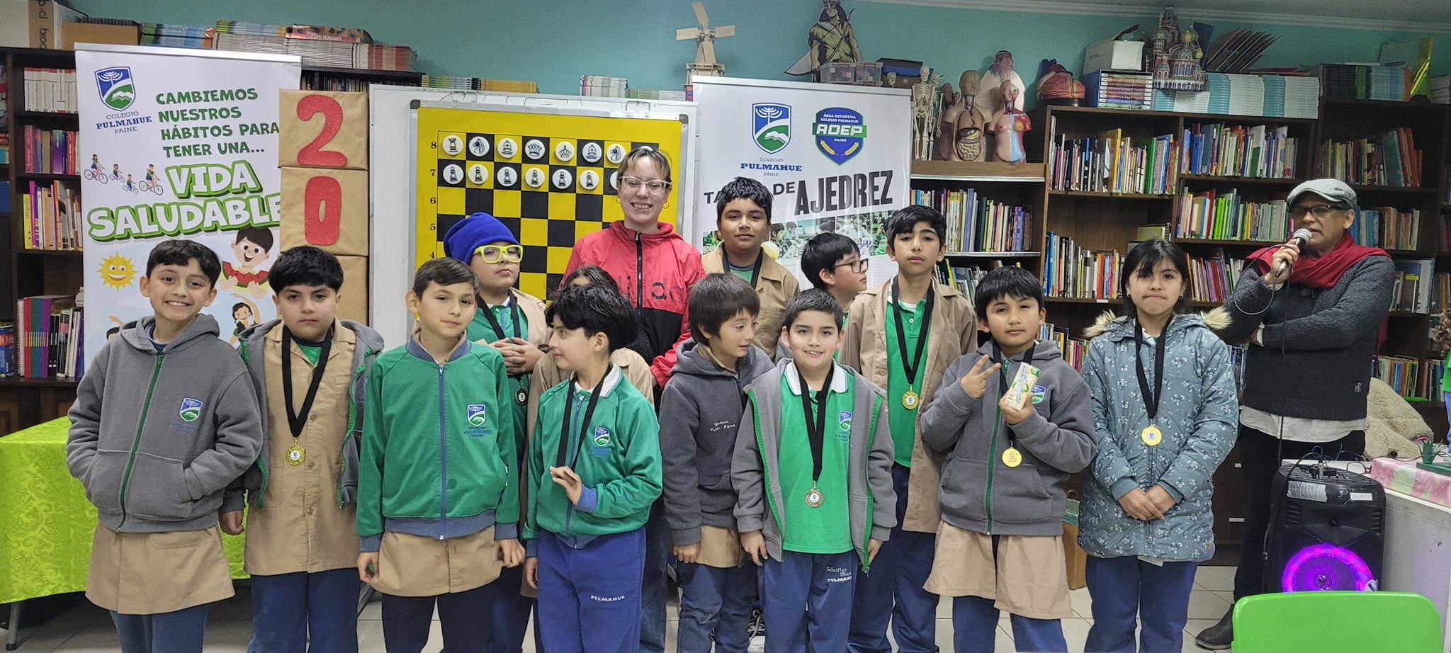 Torneo Ajedrez, Finalización Primer Semestre 2025