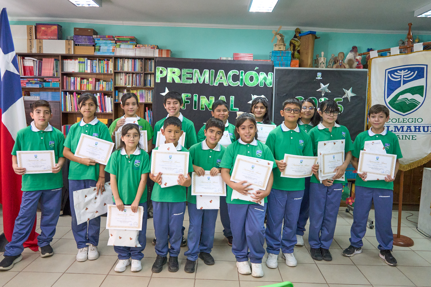 Premiación mejor rendimiento año académico 2025