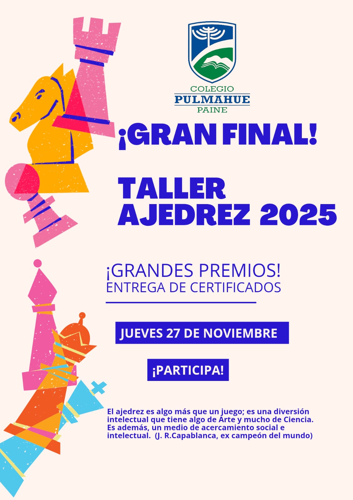 Gran Final Taller Ajedrez 2025