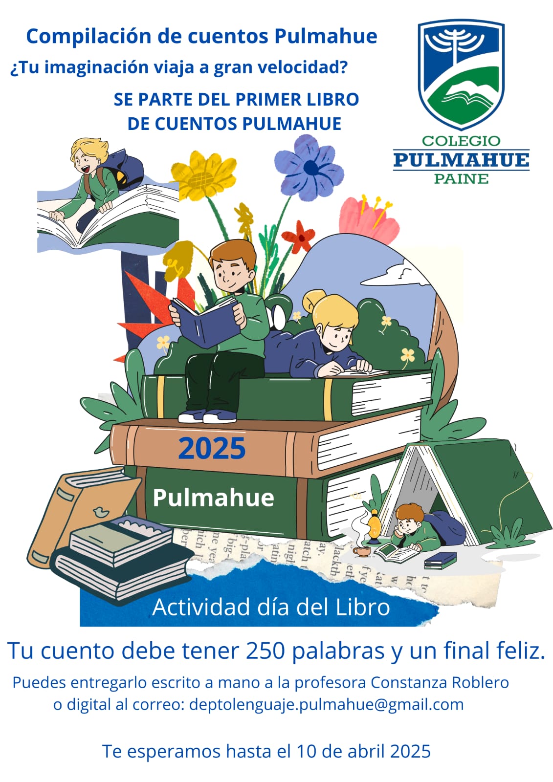 Participa del Primer Libro de Cuentos Pulmahue