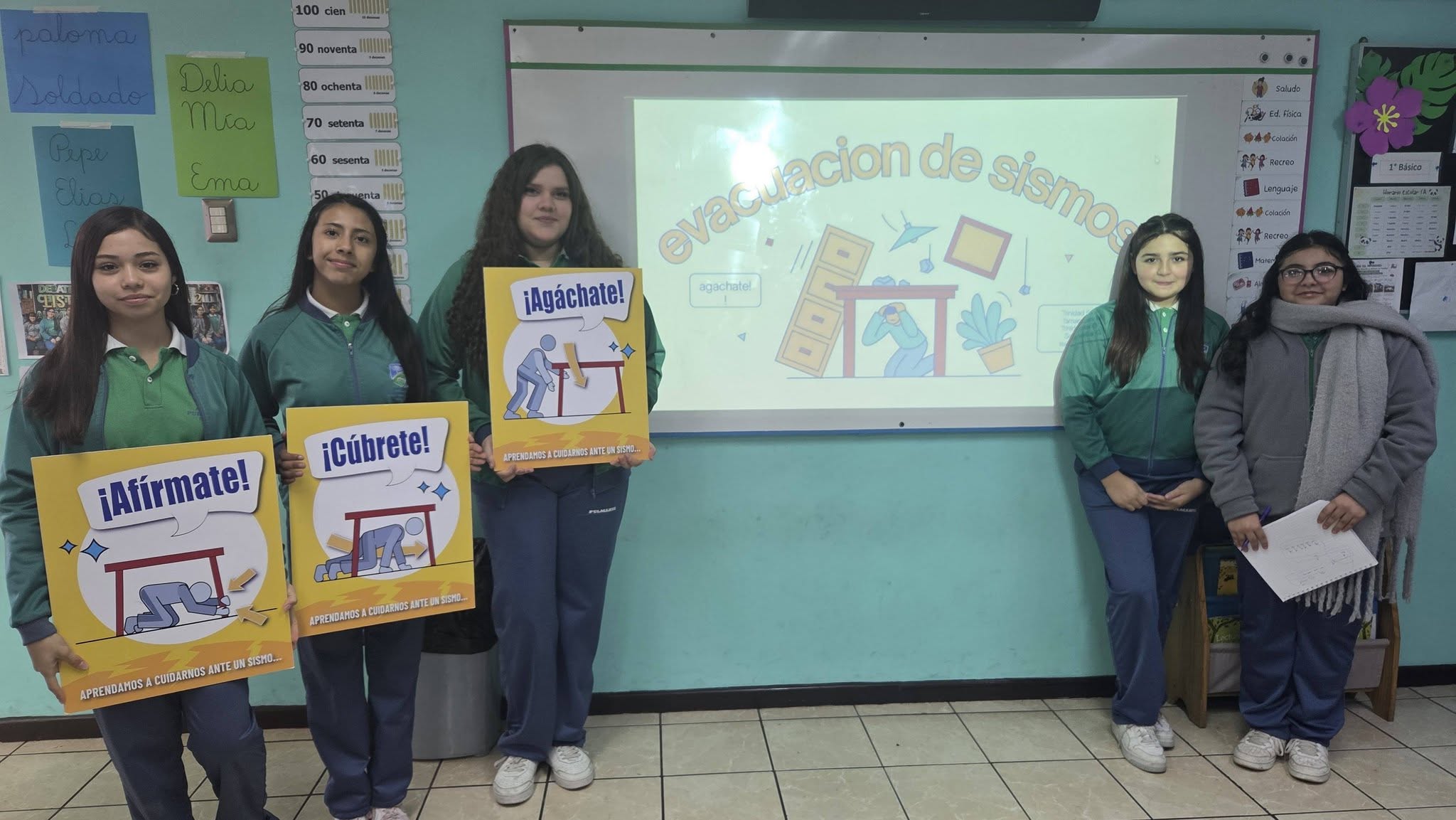 Aprendamos a cuidarnos ante un sismo…